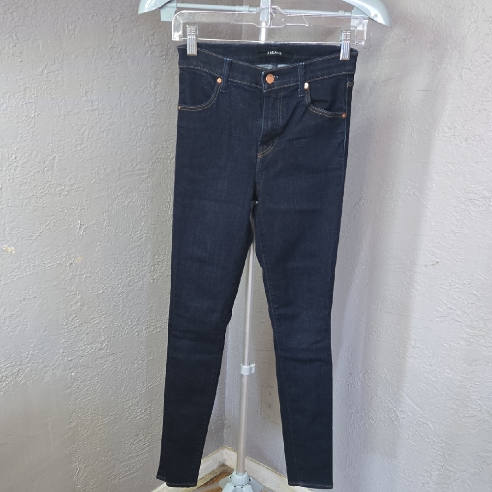 J Brand Maria Dark Blue Skinny Jeans